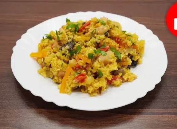 Кукурузная каша с курицей в мультиварке на обед или ужин
