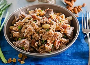 Пшённая каша с мясом в мультиварке на обед или ужин