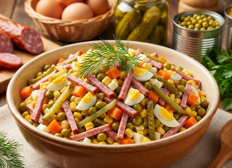 Домашняя куриная ветчина в мультиварке, закуска