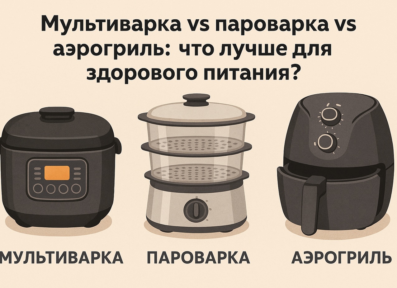 Мультиварка, пароварка или аэрогриль: что купить для бизнеса, а что выбрать для дома